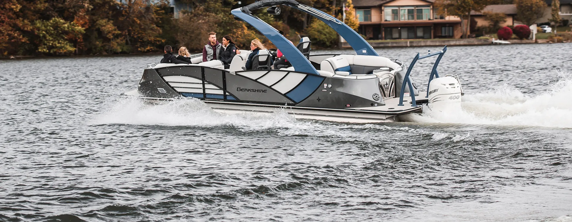 Boat on Lake Winnipesaukee
